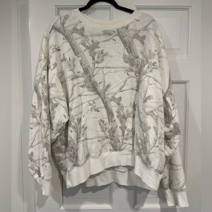 Dairy Boy Woodland Camo Crewneck